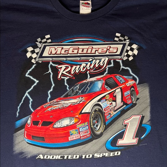 Vintage Racing Tee - Picture 2 of 3